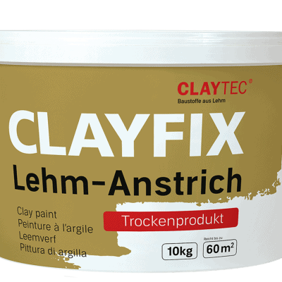 Clayfix Lehmanstrich der Firma Claytec
